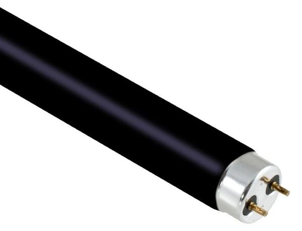 Lampa UV blacklight cu suport, neon T5, putere 8W