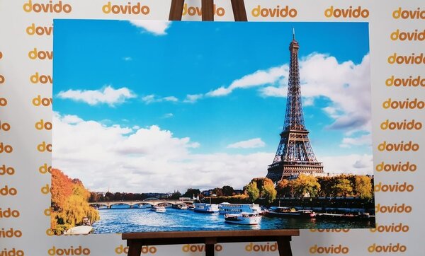 Tablou panoramă minunată a Parisului