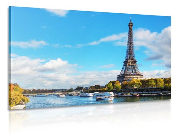Tablou panoramă minunată a Parisului