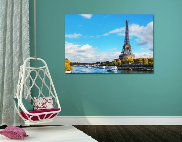 Tablou panoramă minunată a Parisului