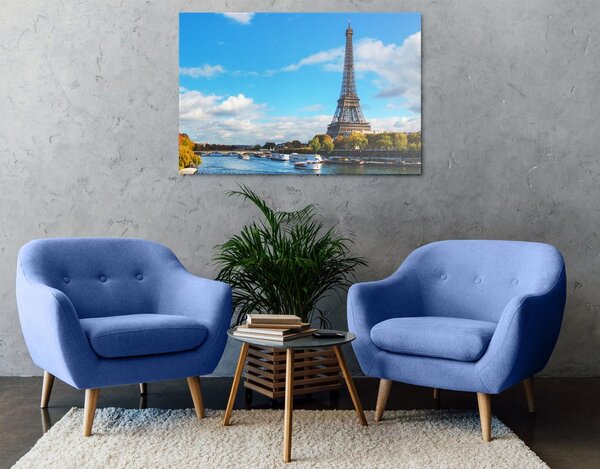 Tablou panoramă minunată a Parisului