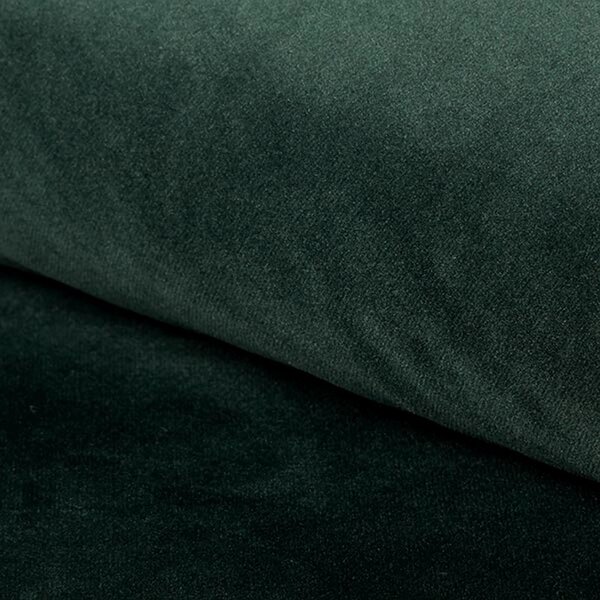 Scaun living rotativ AZALIA, verde/negru, stofa catifelata/metal, 61x4