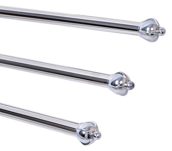 Suport vertical prosoape, 5 brate rotative, otel, carlig, accesorii montare