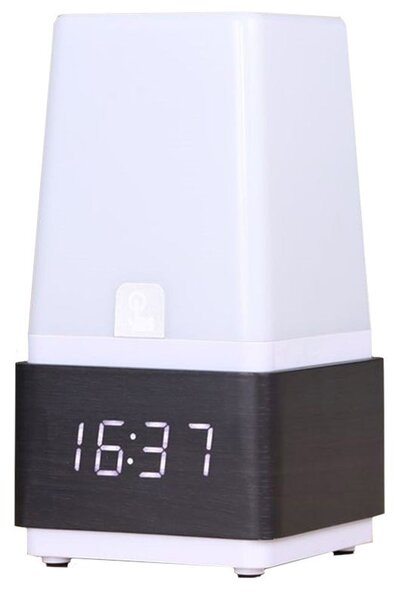 Lampa de birou LED cu ceas si senzor sunet, 3 alarme, USB, RESIGILAT