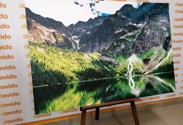 Tablou ochiul mării în munții Tatra