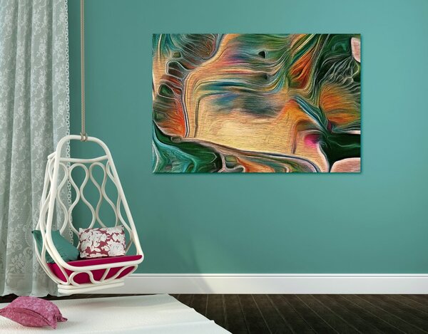 Tablou abstract psihedelic
