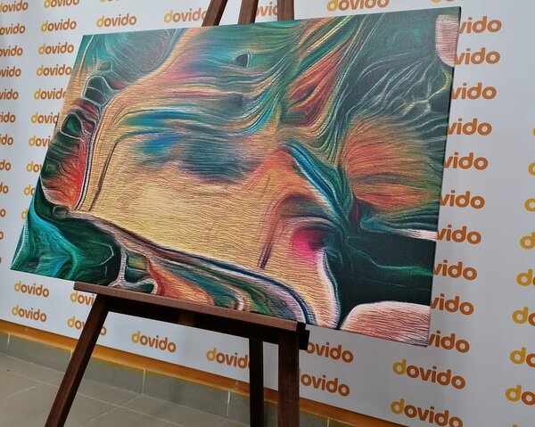 Tablou abstract psihedelic