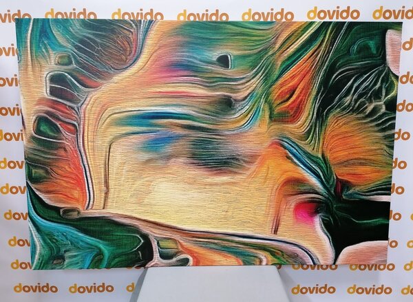 Tablou abstract psihedelic