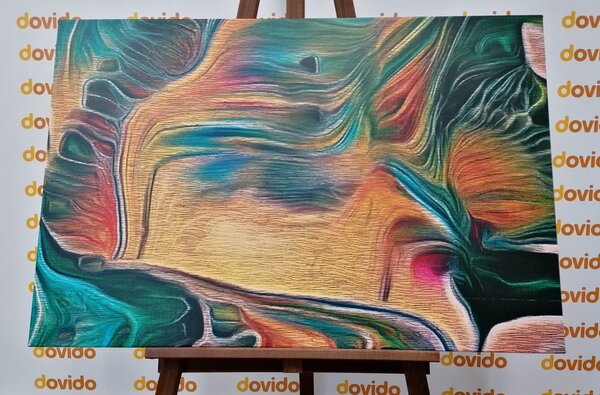 Tablou abstract psihedelic