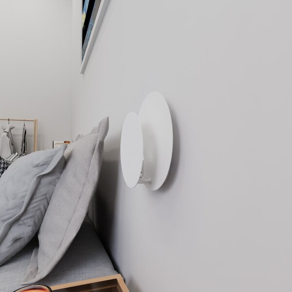 Emibig Circle lampă de perete 1x8 W alb 972/1