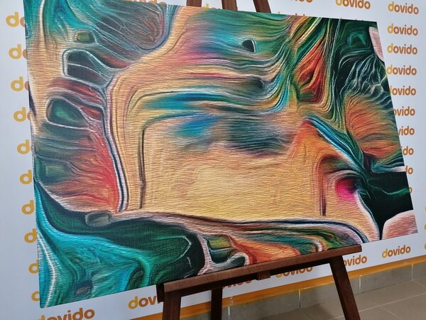 Tablou abstract psihedelic