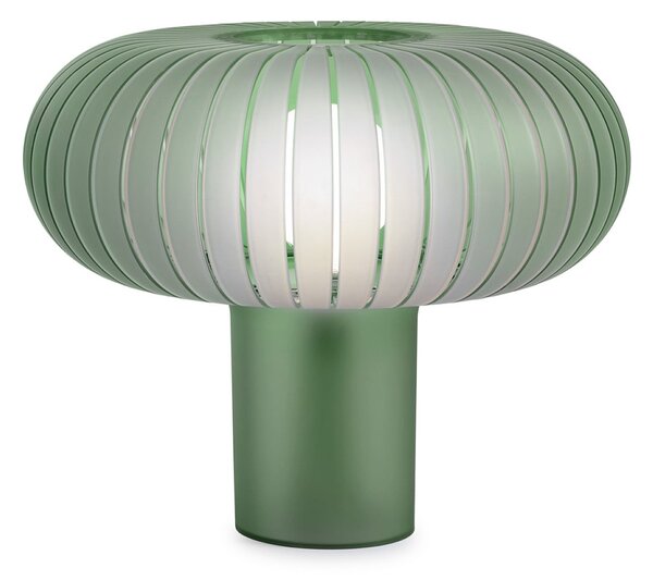Kartell Lampa de masă Teresa Frozen, verde salvie, dimabil, E27, reglabil, Verde, Camera de zi / sufragerie, Plastic, Design