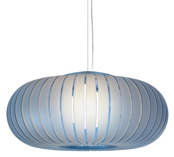 Kartell Lampă suspendată Teresa Frozen, albastru cer, Ø 50 cm, E27, Albastru, Camera de zi / sufragerie, Plastic, Design