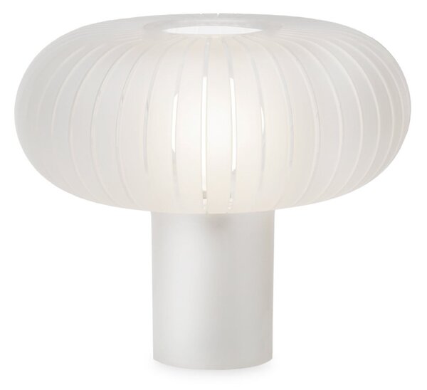 Kartell Lampa de masă Teresa Frozen, culoare gheață, dimabilă, E27, reglabil, Alb, Camera de zi / sufragerie, Plastic, Design