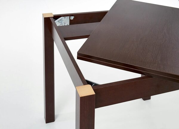 Masuta extensibila GRACJAN, nuc, PAL, 80/160x80x76 cm