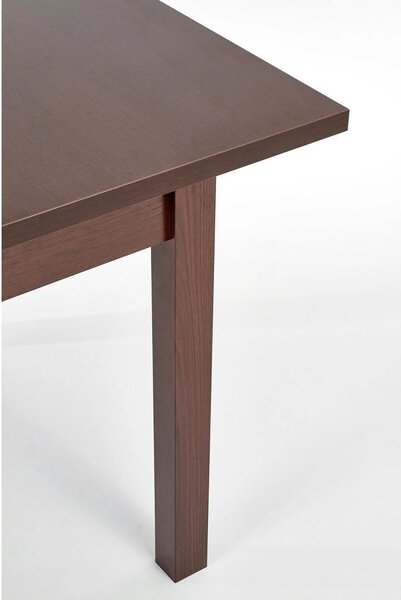 Masa extensibila MAURYCY, nuc inchis, PAL, 118/158x75x75 cm
