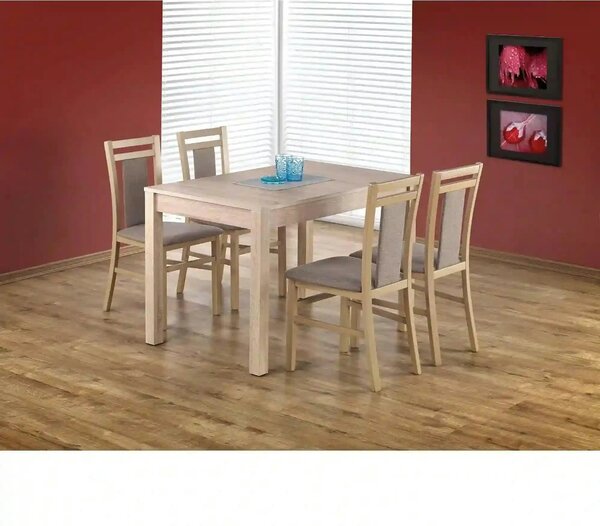 Masa extensibila MAURYCY, stejar, PAL, 118/158x75x76 cm