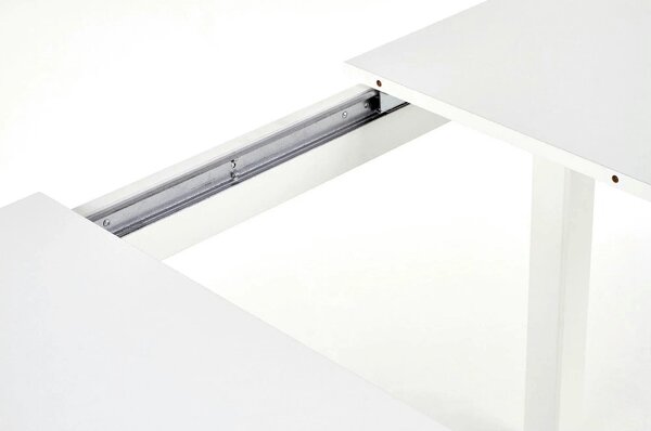 Masa extensibila MAURYCY, alb, PAL, 118/158x75x76 cm