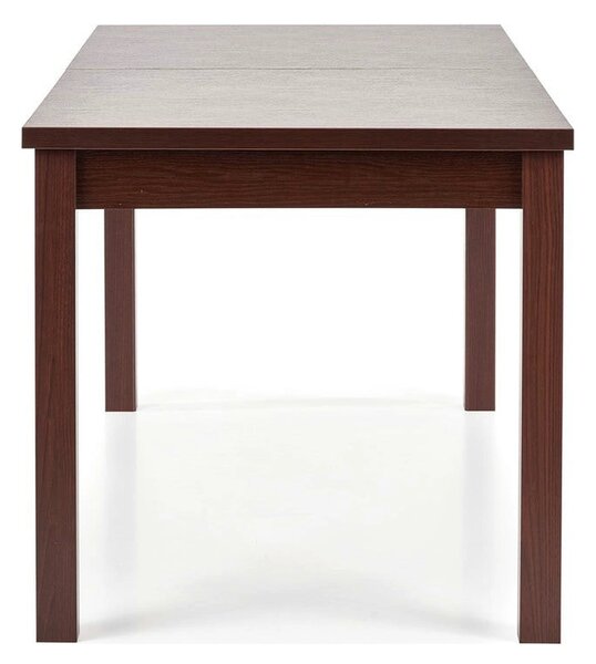 Masa extensibila MAURYCY, nuc inchis, PAL, 118/158x75x75 cm