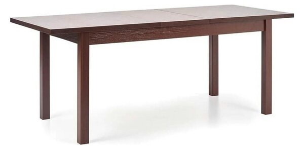 Masa extensibila MAURYCY, nuc inchis, PAL, 118/158x75x75 cm