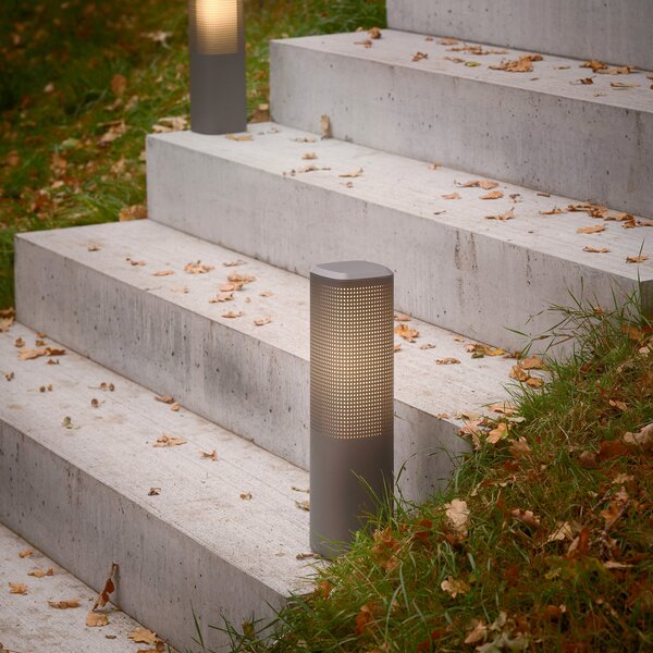 Nordlux Lampă cu soclu Sidara 45 Seaside, antracit, aluminiu, IP44, E27, reglabil, Gri, Aluminiu, Modern