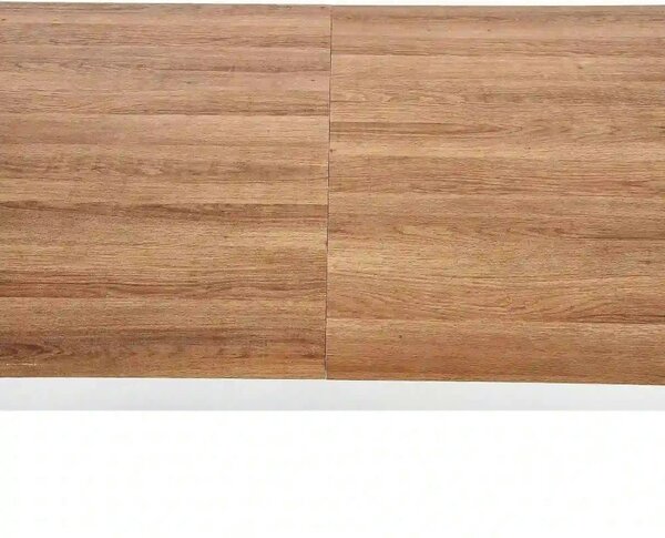 Masa extensibila BERLIN, stejar/negru, 140/180x85x76 cm