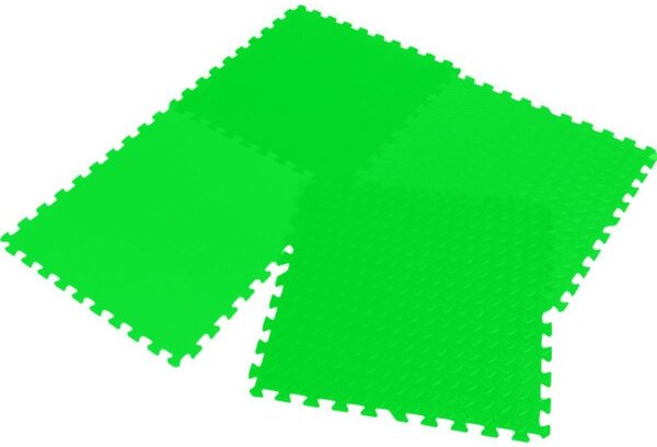 Covoras tip puzzle din spuma EVA, suprafata anti-alunecare, grosime 1.2 cm, 60x60 cm, set 4 bucati