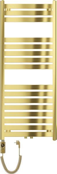 Mexen Uran, element electric de încălzire 1200 x 500 mm, 600 W, auriu lucios, W105-1200-500-2600-50