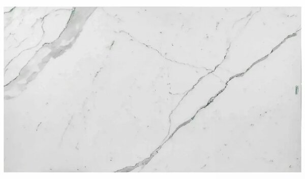 Masa extensibila DIUNA, alb/negru, sticla securizata/ceramica/metal, 1
