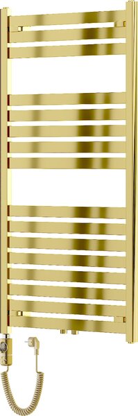 Mexen Uran, element electric de incalzire 1200x600 mm + tija de incalzire 600 W, auriu lucios, W105-1200-600-2600-50