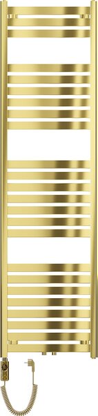 Mexen Uran, element electric de incalzire 1800x500 mm + tija de incalzire 900 W, auriu lucios, W105-1800-500-2900-50