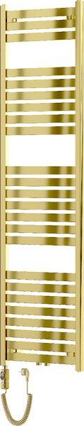 Mexen Uran, element electric de incalzire 1800x500 mm + tija de incalzire 900 W, auriu lucios, W105-1800-500-2900-50