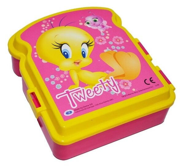 Cutie pentru pranz, din plastic, 18x13,5 cm