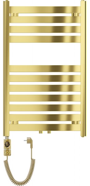 Mexen Uran, element electric de incalzire 800x500 mm + tija de incalzire 300 W, auriu lucios, W105-0800-500-2300-50
