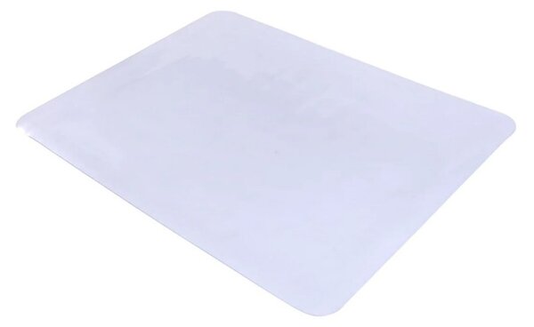 Covoras protectie pardoseala, pentru scaun de birou, 70x100 cm, 0.5 mm, PVC transparent, aspect mat