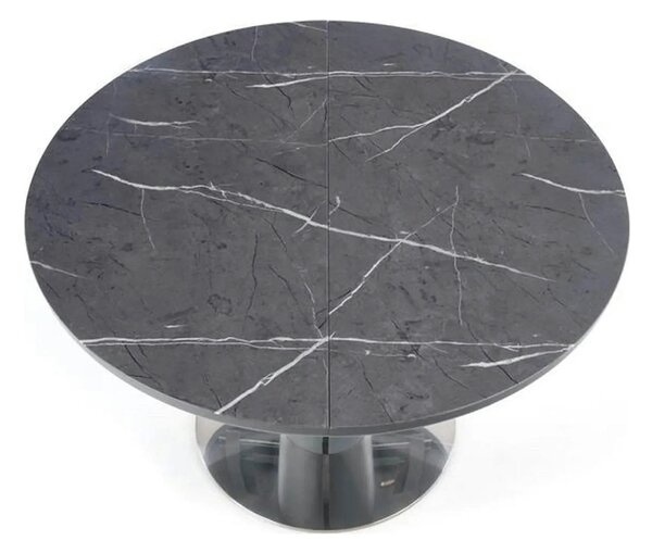 Masa extensibila RICARDO, gri, 120/160x120/76 cm