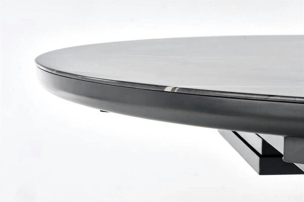 Masa extensibila RICARDO, gri, 120/160x120/76 cm