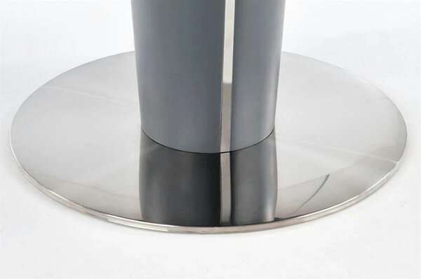 Masa extensibila RICARDO, gri, 120/160x120/76 cm