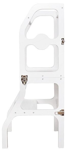 Scaun pliabil pentru copii, inaltator din lemn, 2 in 1 scaun si masa, learning tower