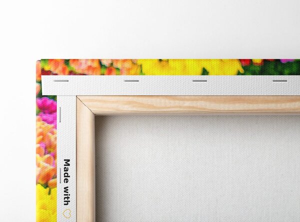 Tablou lalele multicolore