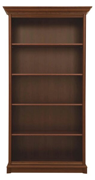 Biblioteca clasica living KENT, castan, PAL, 110x43x205 cm
