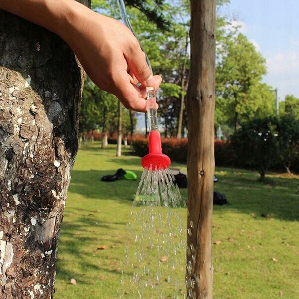 Dus portabil pentru camping, capacitate 20L, supapa, maner