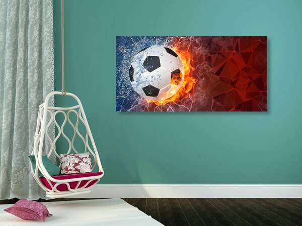 Tablou minge de fotbal