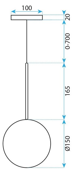 Lămpi de tavan sticlă 15cm APP1680-1CP