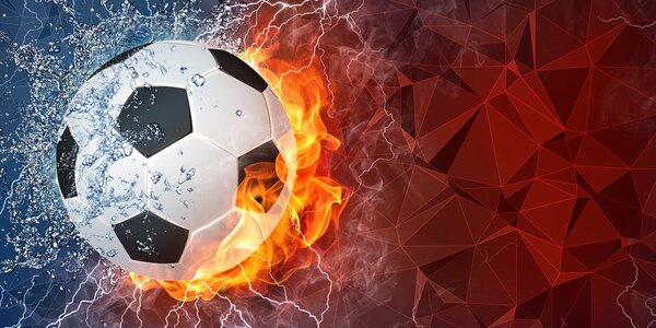 Tablou minge de fotbal