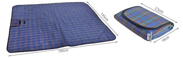 Covoras picnic, impermeabil, pliabil, universal, 145x180 cm