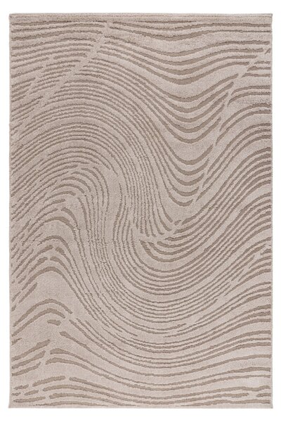 Covor abstract Angel 225, Bej, Inaltime fir 20 mm