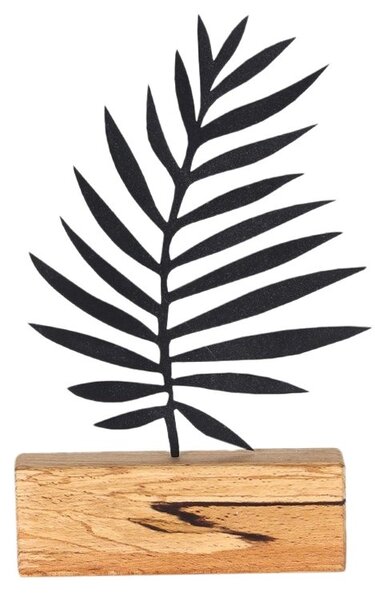 Obiect decorativ M Negru 17x27x3.5 cm