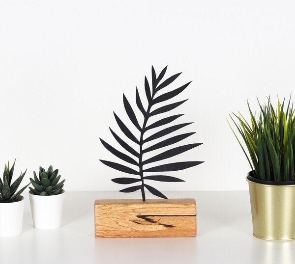 Obiect decorativ M Negru 17x27x3.5 cm