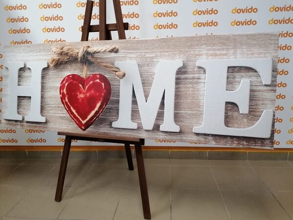 Tablou cu mențiunea Home